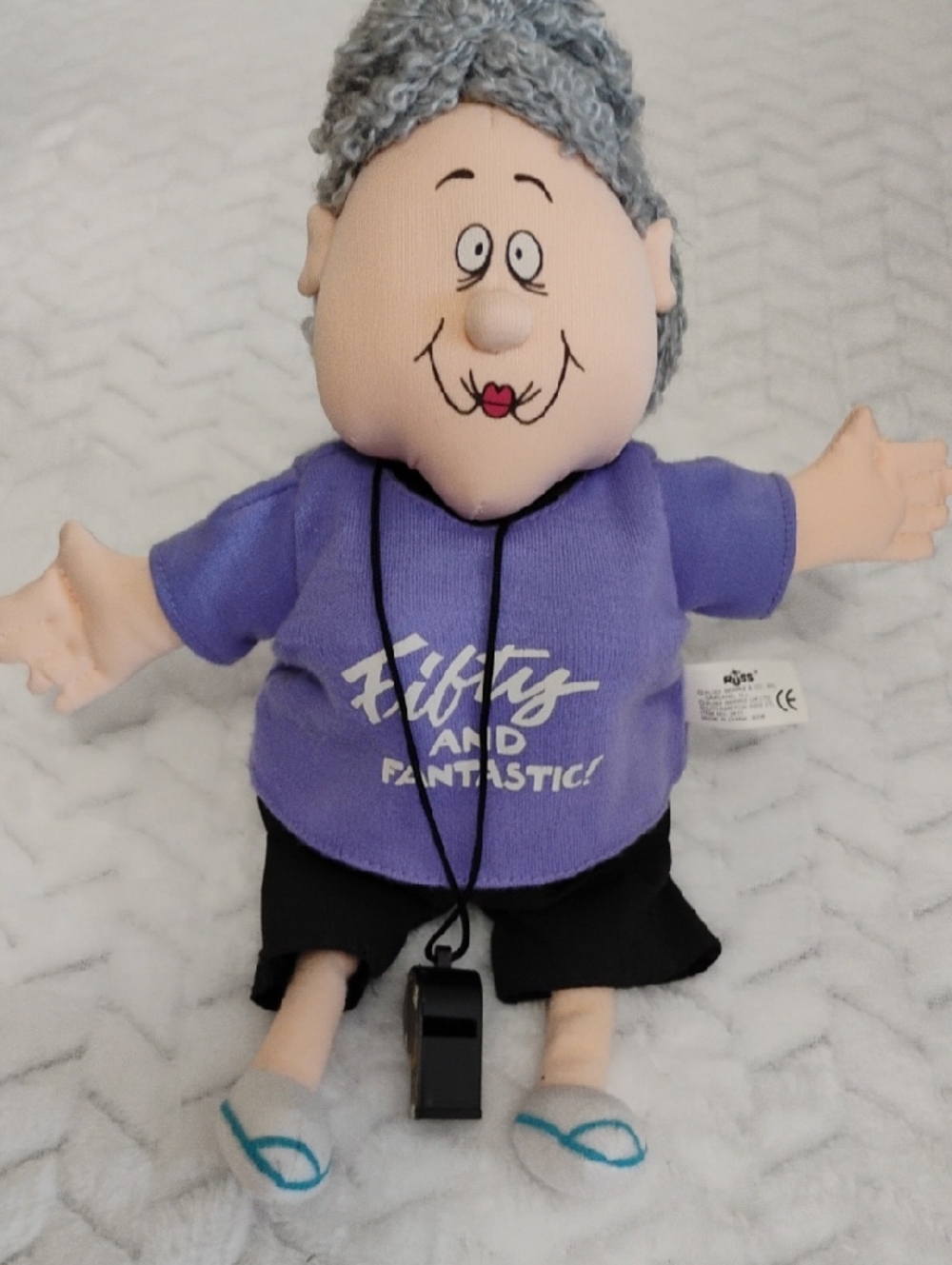 Russ Purple 'Fifty and Fantastic' Plush Doll